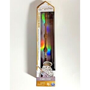 Wizarding World Harry Potter, 12-inch Spellbinding Albus Dumbledore Magic Wand